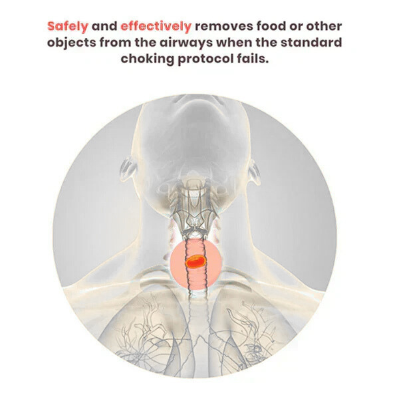 Anti-choking device demonstration for infant airway emergency response