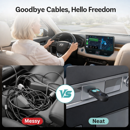 Dpsi Baby"Ottocast Cabin Care Wireless CarPlay Adapter 1080P